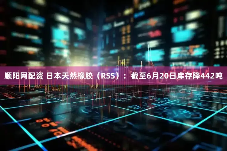 顺阳网配资 日本天然橡胶（RSS）：截至6月20日库存降442吨