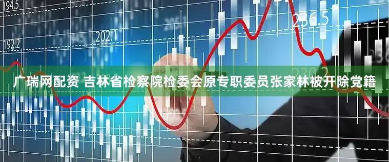 广瑞网配资 吉林省检察院检委会原专职委员张家林被开除党籍